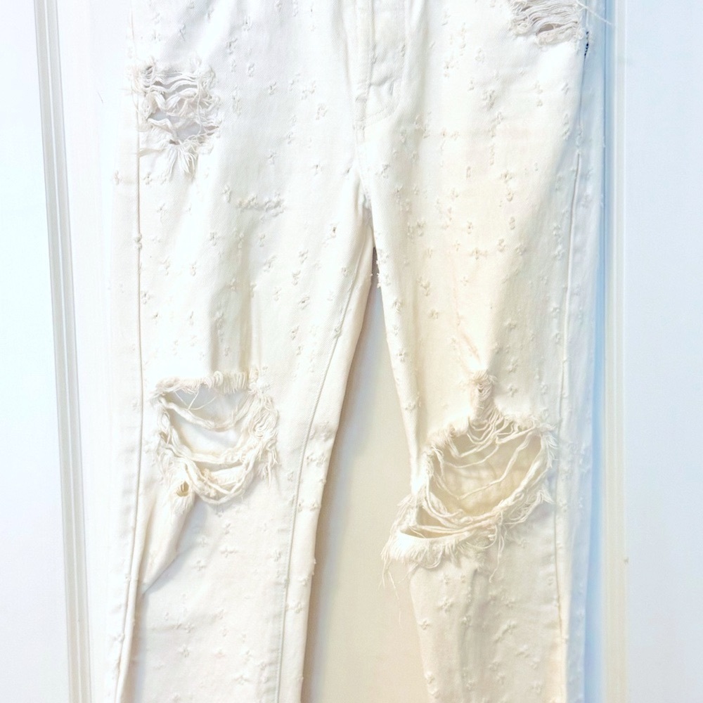 Carmar White Skinny Distressed Jeans